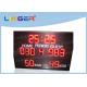 Hanging and Light Cabinet Led Electronic Scoreboard For Indoor Wrestling Game