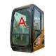 E320C E320D CATERPILLAR Cab Glass Front Up Position A Windshield Tempered