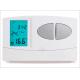 Wall Mount 7 Day Programmable Thermostat Battery Operated For HVAC System