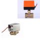 FCU 3/4 Motorized 2 Way Brass Ball Valve For Air Conditioning System
