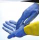 Alkali Resistant Neoprene Bicolor Industrial Glove Chemical Resistance Heat Resistant