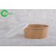 Non Toxic Waterproof Disposable Paper Bowls , Sturdy Paper Party Soup Bowls