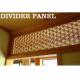 Hinoki 3D French Solid Wooden Decorative Partition Wall Kumiko Products