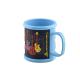 Custom Promotional Cheap 3D Rubber Soft Touch PVC Logo Part Filled with bright Colors Plastic Coffee Mug