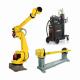 Fanuc R-2000iC/125L Industrial CNC Arc Mig Welding Robot Robotic Arm 6 Axis With Positioner for Automatic Welding Robot