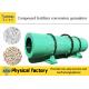 Fertilizer Rotary Drum Granulator Fertilizer Granules Making Machine