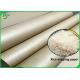 Hard Burst Strength Rice Wrapping 80G 90G Uncoated Brown Papel Kraft Roll
