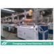 200kg / H PVC Plastic Pipe Machine 37kw Conduit Water Drain Twin Screw Extruder