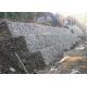 Galvanized Steel 80x100mm 60x80mm Stone Filled Gabions Basket Retaining Wall