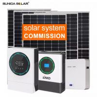 4kw Off Grid PV System 5kw 6kw Hybrid Solar System Powerstation