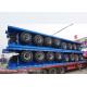 60 Tons 4 Axles Flat Bed Semi Trailer for Carrying 40ft 20ft Container