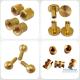 Brass C6801 Cnc Machining Small Parts Electroplating For Water Powered Fog Noozle