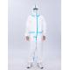 Antistatic Medical Protective Coverall Disposable Virus Full Body Protection Suit EN14126