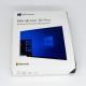 Lifetime Valid Windows 10 Pro package with blue/red sticker