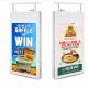 Multi Functional Double Sided Digital Signage / Digital Touch Screen Signage
