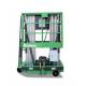 9 Meters Height Double Mast Aerial Work Platform With Small Loading Capacity 200Kg