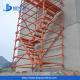 Q235B Steel Shoring Scaffolding Systems Galvanized Coated Q235 Steel Tube