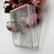 0.15-0.80mm Plastic playing card case Transparent Plastic Packaging Box OEM