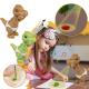 Custom Cartoon Slide Projector LED Flashlight Projection Torch Lamp Children Toys