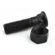 Carbon Steel Track Shoe Bolt Black Oxide With Flat Countersunk Head