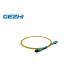 MPO OM3 Fiber Optic Patch Cord 12 Fiber MPO Trunk Cable Low PDL