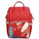 Water Resistant Red 17L Changing Bag Backpack Large Capacity 0.55kg