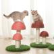 Flax Mushrooms Sisal Cat Tree Tower Cat Scratch Post Board S 36*30cm