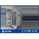 Steel Outdoor Telecom Cabinet Anti Corrosion Communication Box With Rectifier Battery