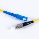 CE 3 Meter Outdoor Fiber Optic Cable Insertion Loss 0.2dB