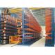 Powder Coating Cantilever Pallet Racking Customized Size With Safelock