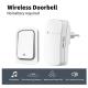 Doorbell Remote Control Wall Outlet Self Powered Waterproof 150M Remote Control Light Lamp Socket