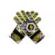 Professional Pu Soccer Goalkeeper Gloves For Football Green Blue Unisex