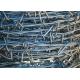 Farm Protection 12.5 Gauge Double Strand Traditional Twist Galvanized Barbed Wire Coils