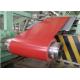 0.37 * 1219 Prepainted Galvanized Steel Coil / Color Coated Steel Sheet For Building