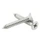 Stainless Steel Zinc Plated Roofing Concrete Screws Pan Head Stainless Steel Fasteners
