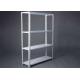 Light Duty 4 Layers Slotted Angle Shelving Powder Coated Surface