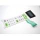 Flat Microwave Oven Membrane Keypad With Shielding Layer And 3M55230 Adhesive