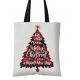 Flexible Plastic Gift Bags With Handles BOPP PP Woven Shopping Carrier Bag