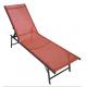 Steel 7 Position Folding Sun Bed Outdoor Or Indoor