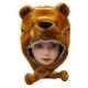 Kindergarten Performance Fluffy Animal Hat Children'S Headdress Plush Bear Hat