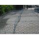 4mm Stone Cage Wire Mesh Double Twisted Plastic Wrapping Slope Retaining Wall