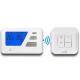 Blue Backlight RF Digital Non Programmable Thermostat For Boilers  With Bat - Low Indicator