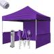 Small Trade Show Tent Customized Color 600D Oxford Fabric Graphic Material