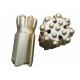 Rock Drilling Tools T45 Threaded Retrac Button Bit For Stone Mining Marble
