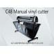 Maual LED C48 Digital Cutting Plotter Machine 1300mm Easy Operation