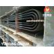 SMLS U Bend Tube ASTM A213 TP304 Petroleum Heat Exchanger Condenser Chemical Oil
