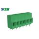 57A PCB Screw Terminal Block 10.16mm Pitch Euro Raising Series with UL Technical Data