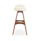 Modern design bar furniture American oak wood high legs bar stool.