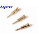 1.83mm Brass Nickel Gold Plated Connector Pins For PCB Circuit Board