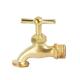 1/2X 3/4 Long Thread Brass Bibcock Valve Water Faucet  For Basin